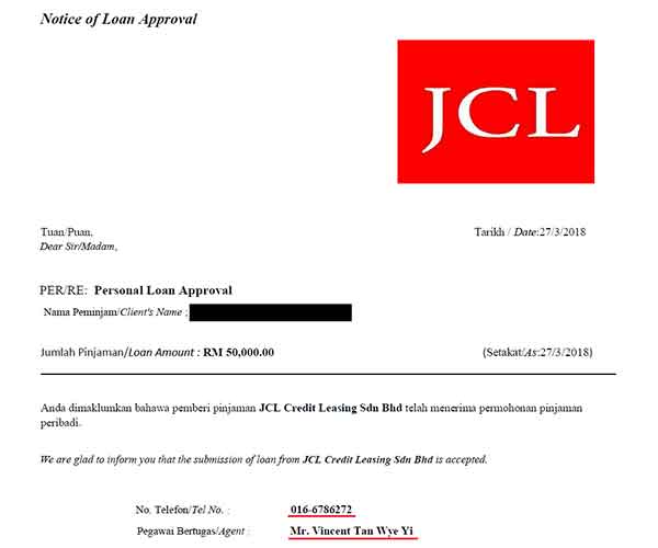 Jcl Credit Leasing Penipu